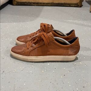 Banana Republic Tan Leather Sneakers
